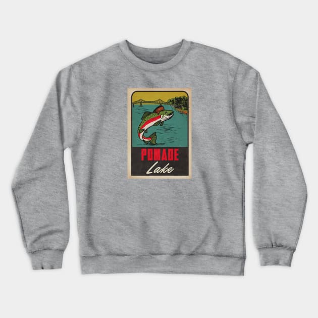 Pomade Lake Crewneck Sweatshirt by ThreeSpeed